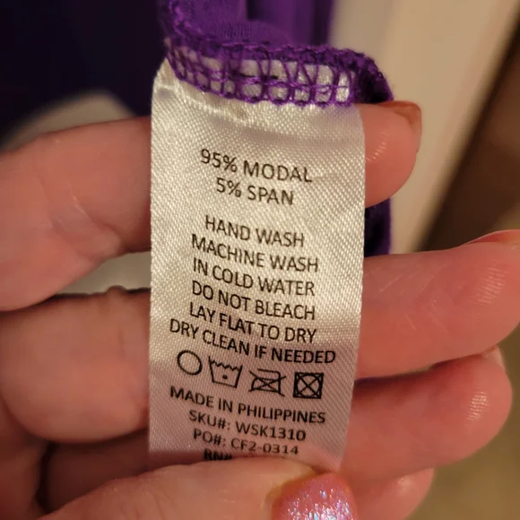 Made By Johnny Purple Women's Cardigan - Picture 5 of 5